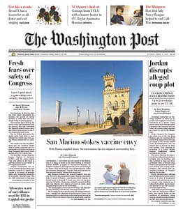 Washington Post Cover 1